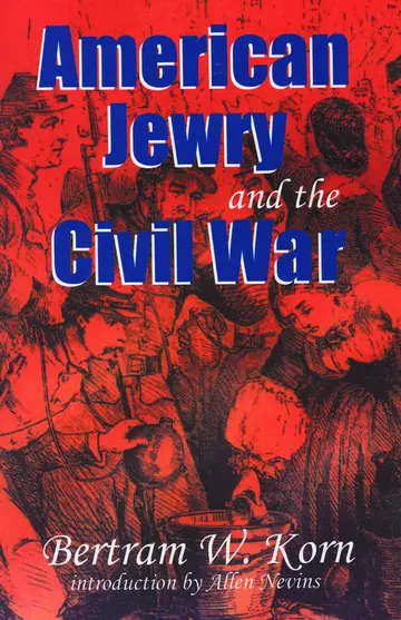 Cover of American Jewry and the Civil War
