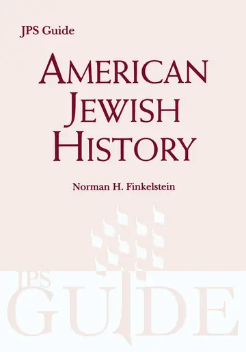 Cover of American Jewish History