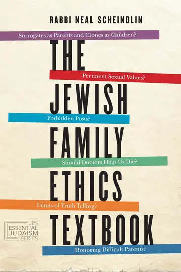 Cover of The Jewish Family Ethics Textbook