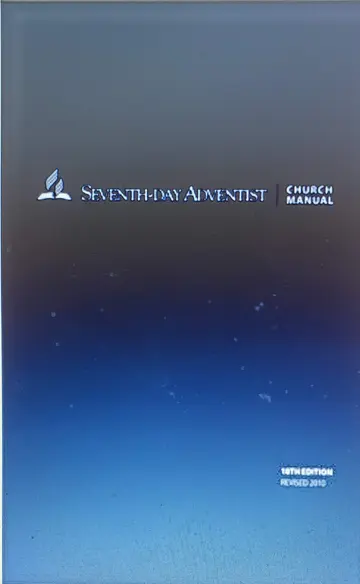 Cover of Seventh-day Adventist Church Manual 18th Edition