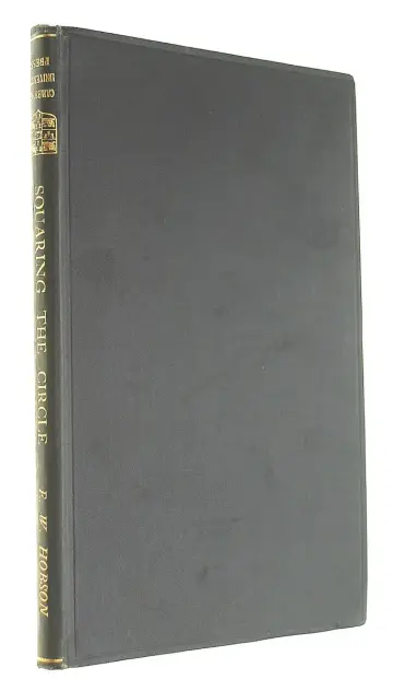 Cover of Squaring the Circle & Other Monographs