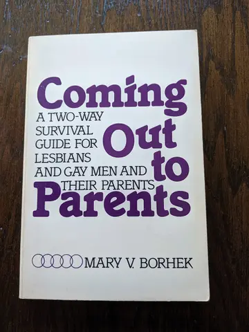 Cover of Coming Out to Parents
