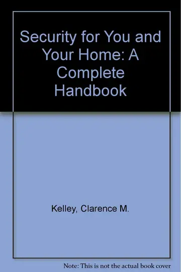 Cover of Security for You and Your Home
