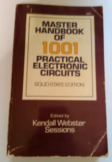 Cover of Master handbook of 1001 practical electronic circuits
