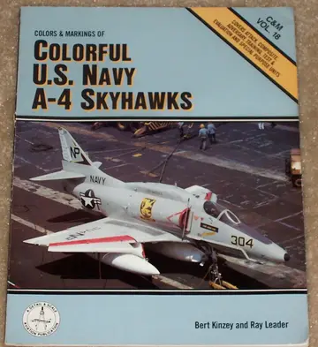 Cover of Colourful United States Navy A-4 Skyhawks