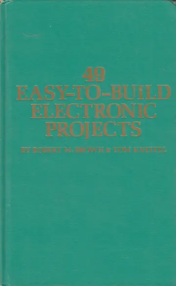 Cover of 49 Easy-to-build Electronic Projects