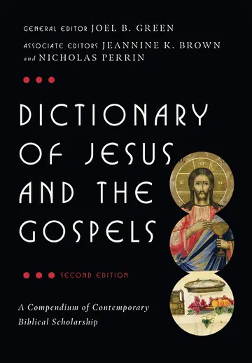 Cover of Dictionary of Jesus and the Gospels