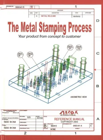 Cover of The Metal Stamping Process