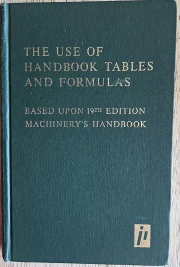 Cover of The Use of Handbook Tables and Formulas