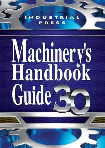 Cover of Machinery's Handbook Guide 30