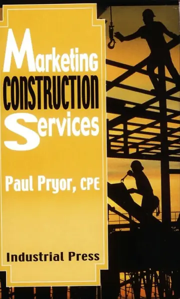 Cover of Marketing Construction Services