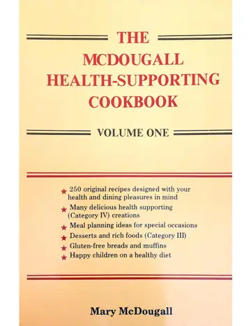 Cover of The McDougall Health-Supporting Cookbook