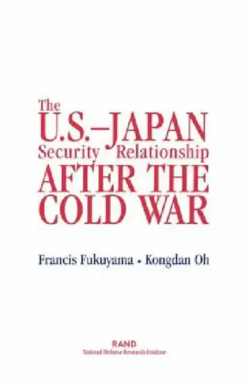 Cover of The U.S.-Japan Security Relationship After the Cold War