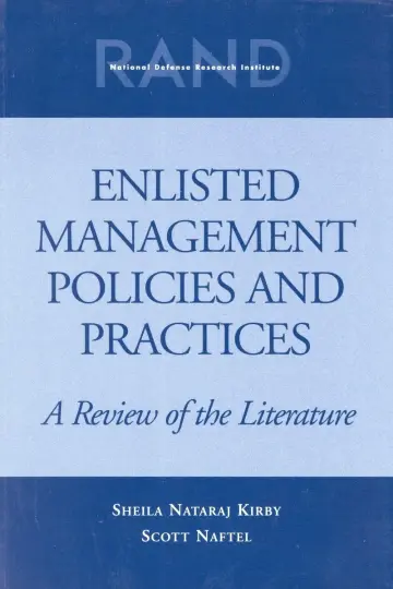 Cover of Enlisted Management Policies and Practices