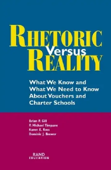 Cover of Rhetoric Versus Reality