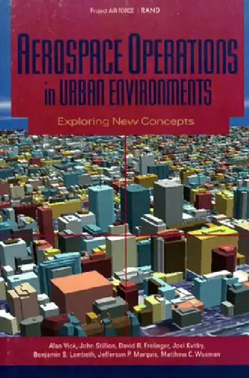 Cover of Aerospace Operations in Urban Environments