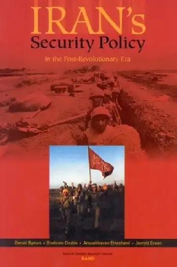 Cover of Irans's Security Policy in the Post-Revolutionary Era