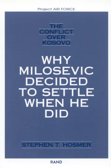 Cover of The Conflict over Kosovo