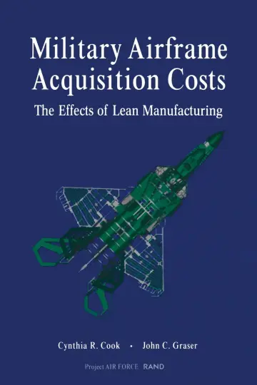 Cover of Military Airframe Production Costs