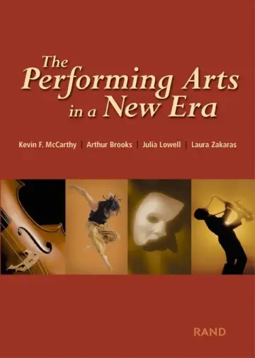 Cover of The Performing Arts in a New Era