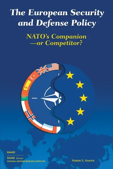Cover of The European Security and Defense Policy