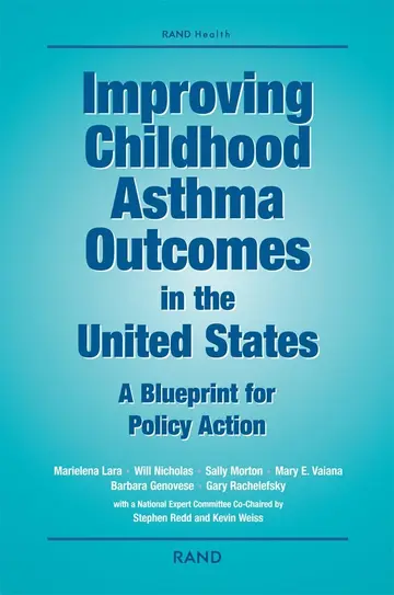 Cover of Improving Childhood Asthma Outcomes in the United States