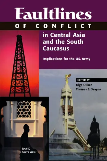 Cover of Faultlines of Conflict in Central Asia and the South Caucasus