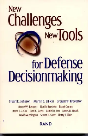 Cover of New Challenges, New Tools for Defense Decisionmaking