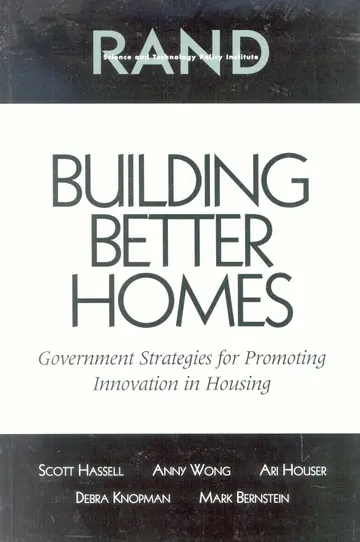 Cover of Building Better Homes