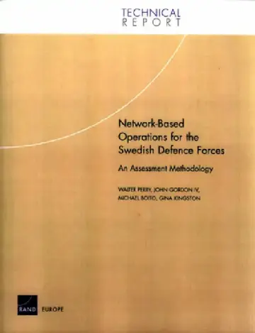 Cover of Network--Based Operations for the Swedish Defense Forces