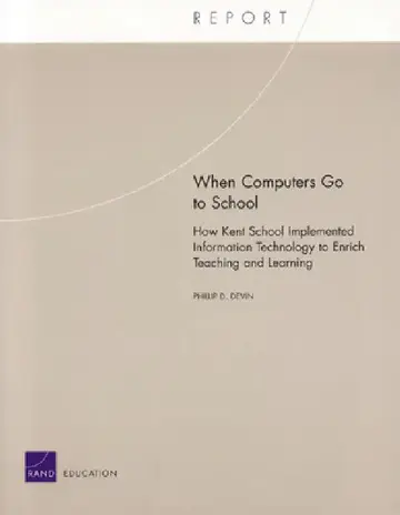 Cover of When Computers Go to School