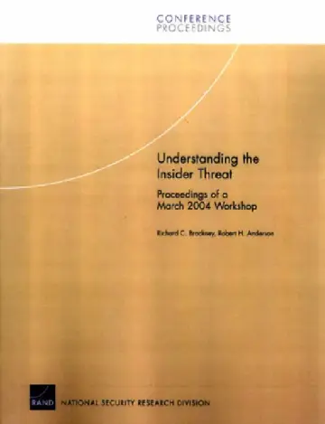 Cover of Understanding the Insider Threat