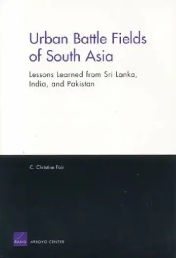Cover of Urban Battle Fields of South Asia