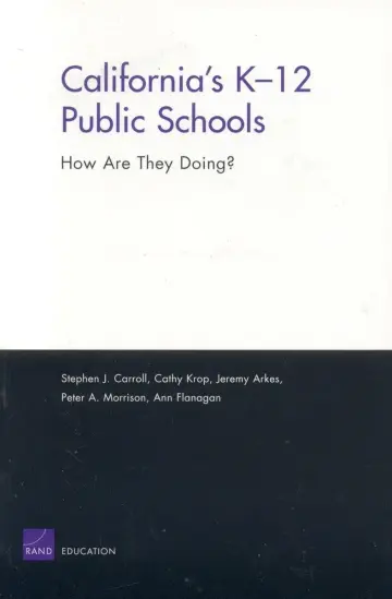 Cover of California's K-12 Public Schools