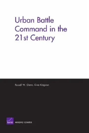 Cover of Urban Battle Command in 21st Century