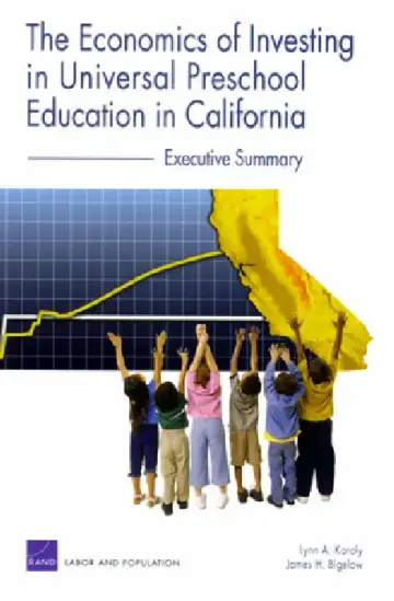 Cover of The Economics of Investing in Universal Preschool Education in California