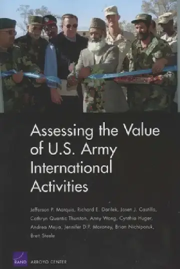 Cover of Assessing the Value of U.S. Army International Activities