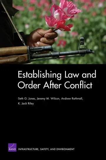 Cover of Establishing Law and Order After Conflict