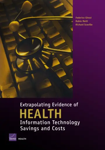 Cover of Extrapolating Evidence of Health Information Technology Savings and Costs