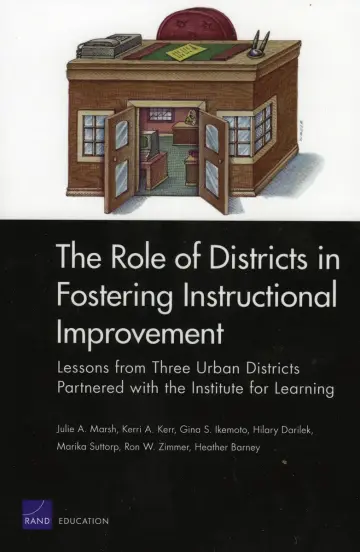 Cover of The Role of Districts in Fostering Instructional Improvements