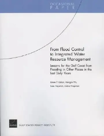 Cover of From Flood Control to Integrated Water Resource Management
