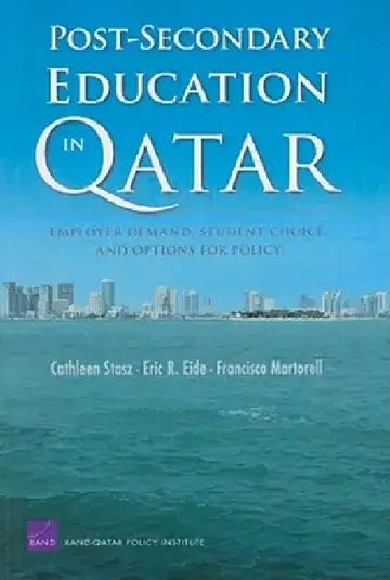 Cover of Post-Secondary Education in Qatar