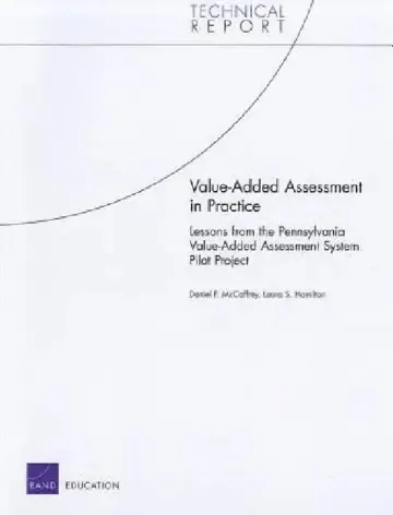 Cover of Value-Added Assessment in Practice