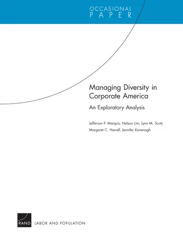 Cover of Managing Diversity in Corporate America