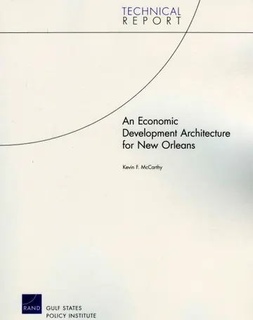 Cover of An Economic Development Architecture for New Orleans
