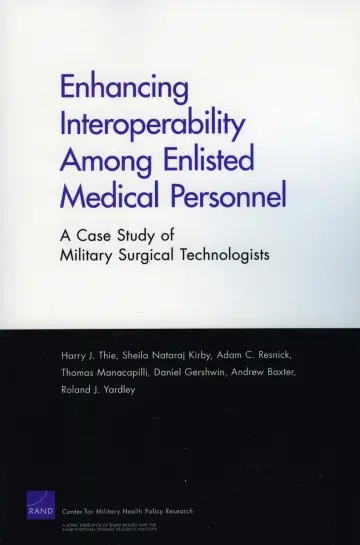 Cover of Enchancing Interoperability Among Enlisted Medical Personnel