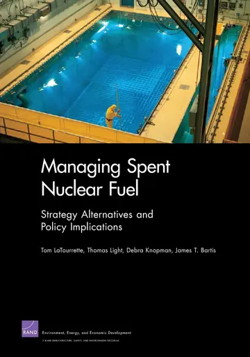 Cover of Managing Spent Nuclear Fuel