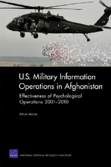 Cover of U.S. Military Information Operations in Afghanistan