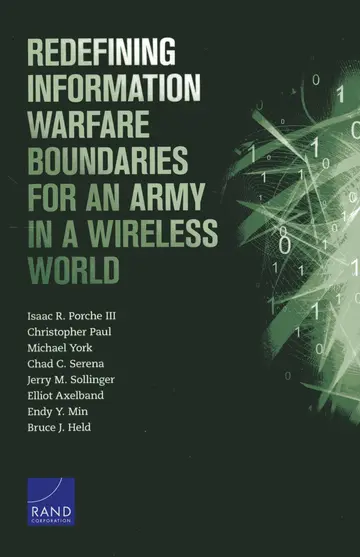 Cover of Redefining Information Warfare Boundaries for an Army in a Wireless World
