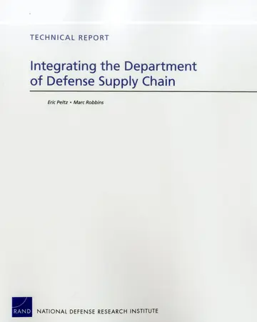 Cover of Integrating the Department of Defense Supply Chain